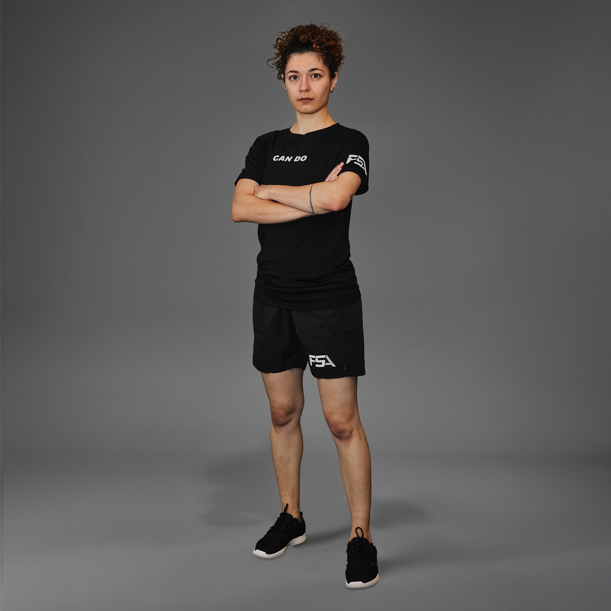 T-shirt Unisex ''CAN DO'' Black