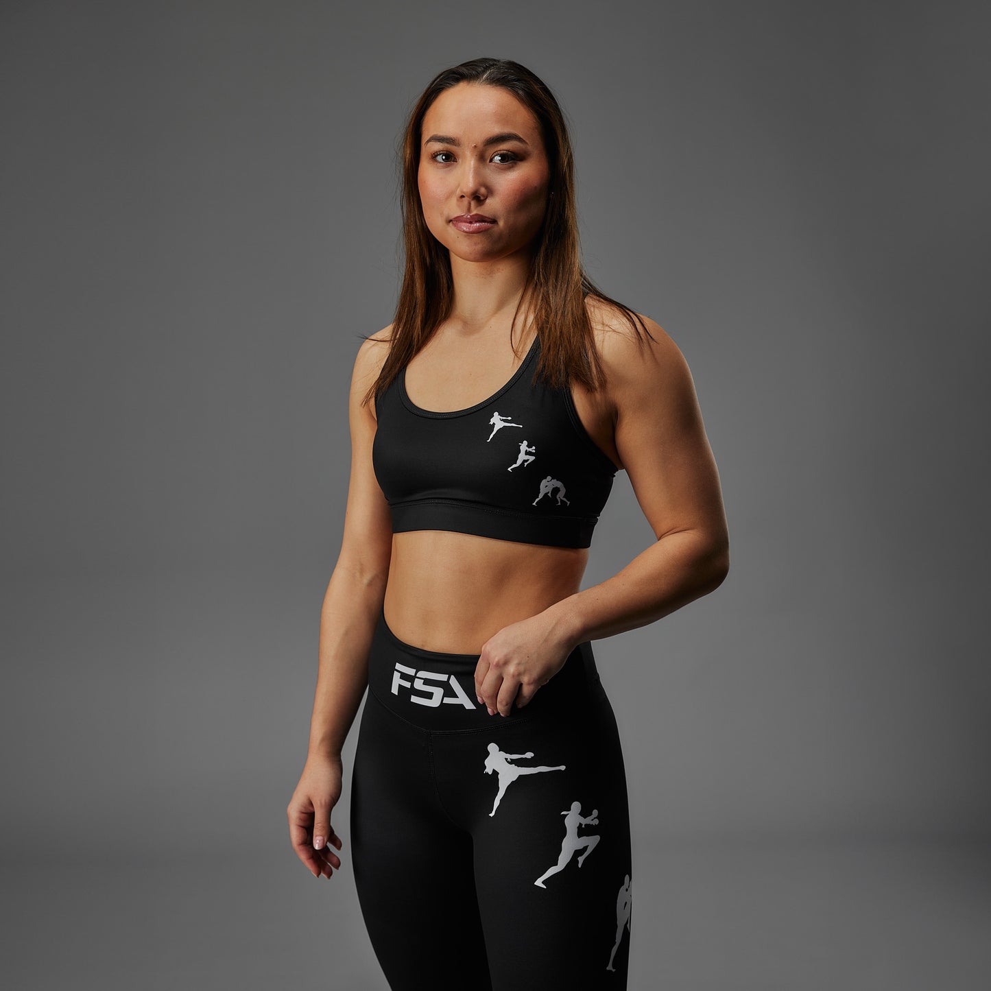 Sports Bra Racerback Black