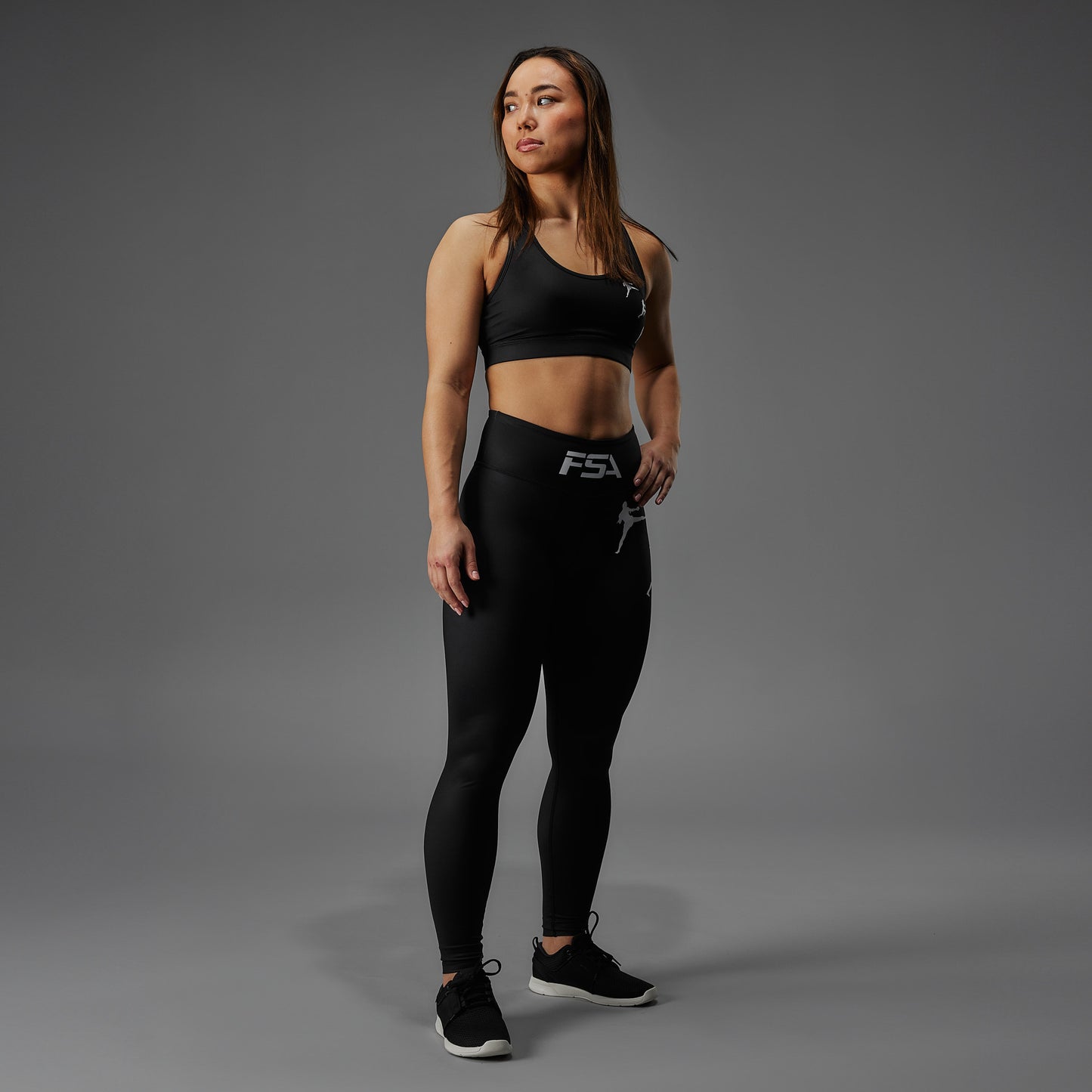 Sports Bra Racerback Black