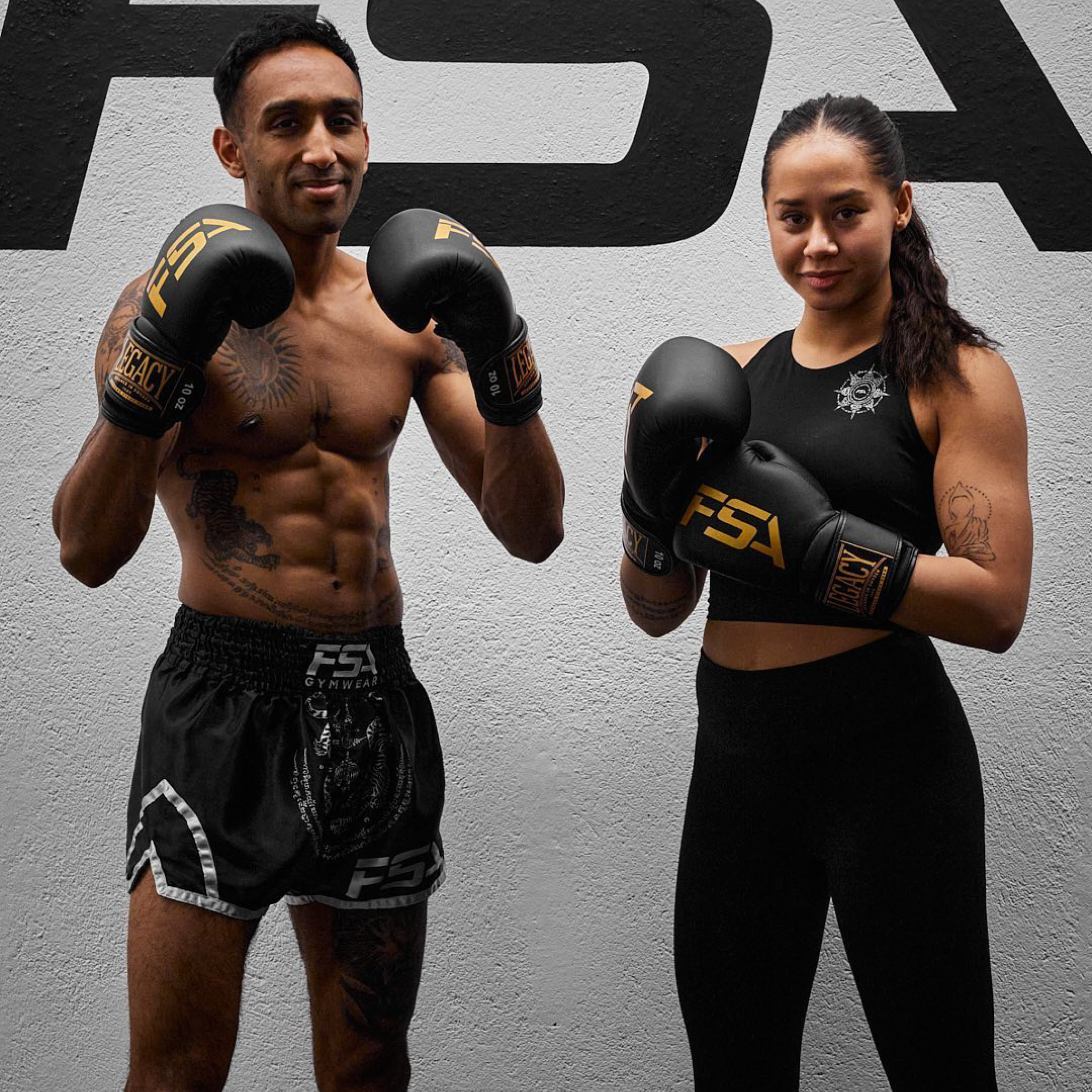 Boxing Gloves FSA x Legacy Black